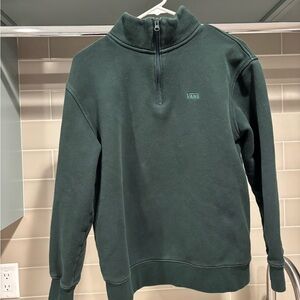 Vans Comfy Sweats Quarterzip Sweater Size M